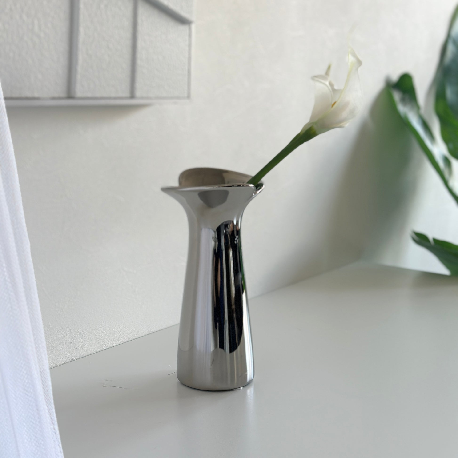フラワーベース｜シルバーフラワーベース - territory
