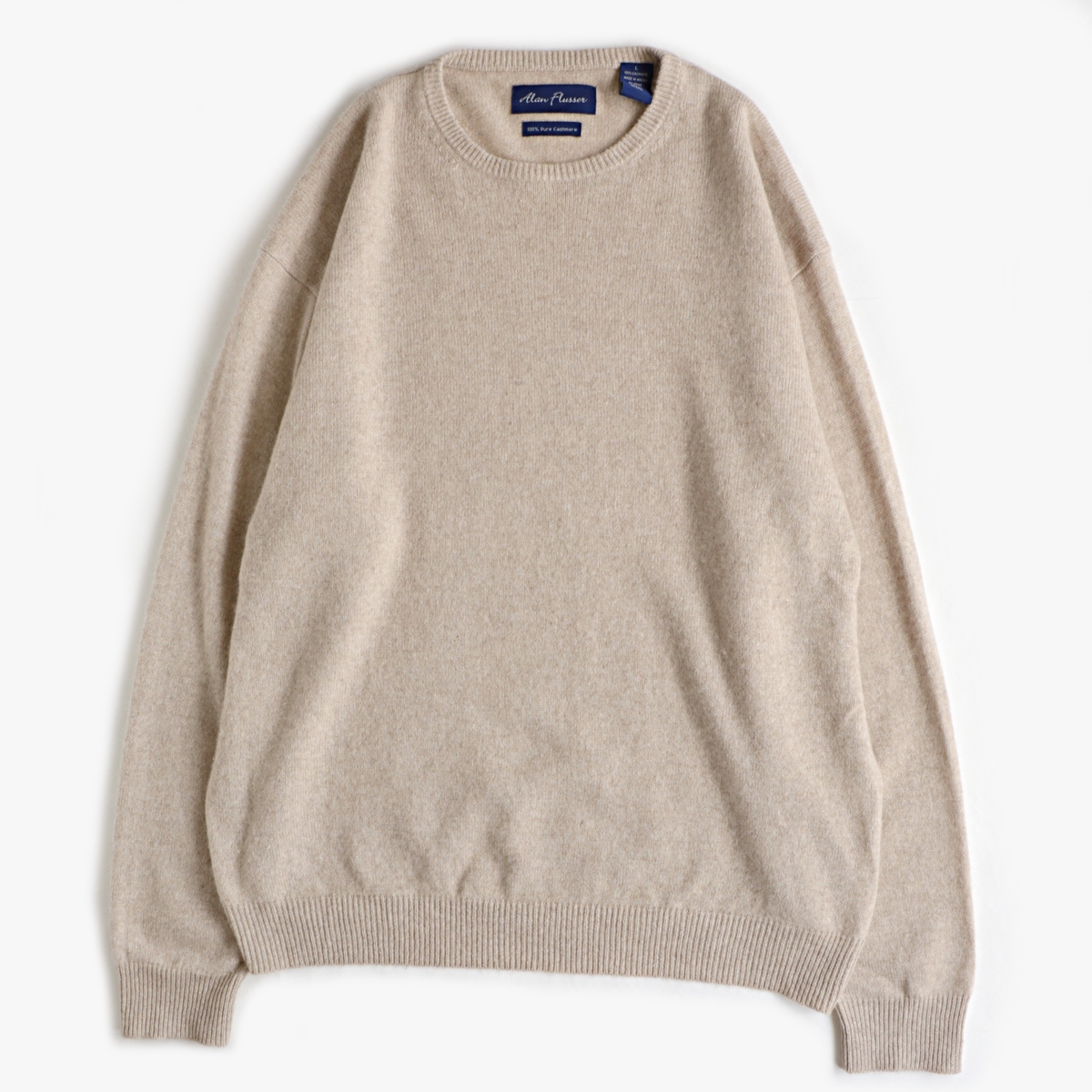 Lands End ランズエンド カシミア Vネック セーター 古着 used – khaki