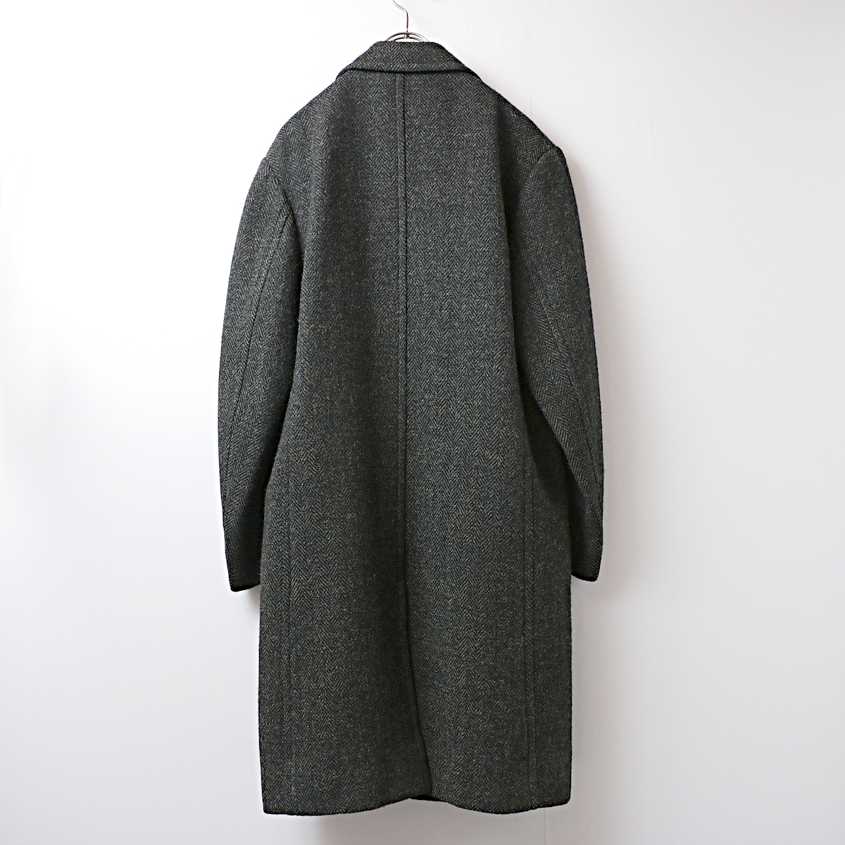 60s James S.Lee & co. ハリスツイード ウール チェスター コート 古着