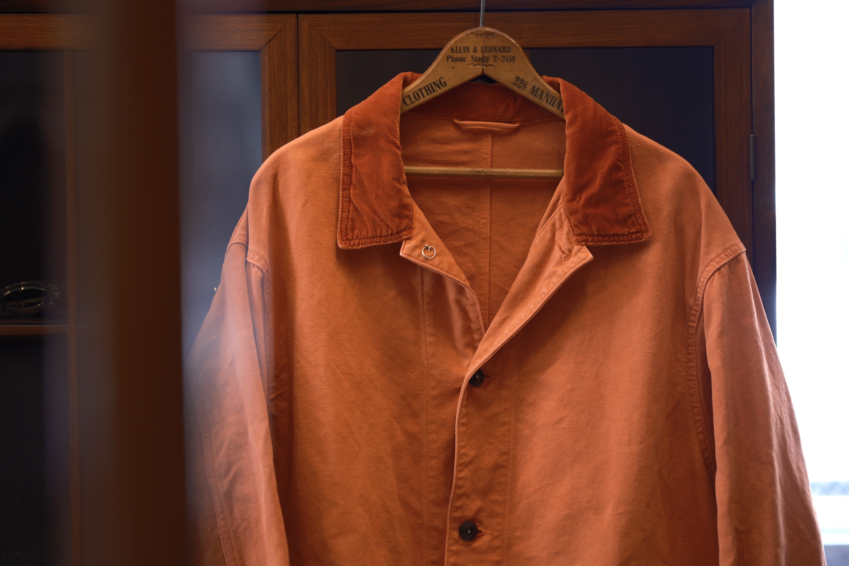 KAPTAIN SUNSHINE for khaki “Forester Jacket” -ORANGE- – khakiの
