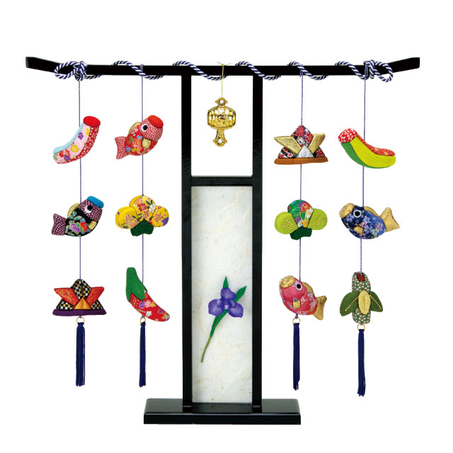 人形の田辺 / 豆鯉のぼり（台付）