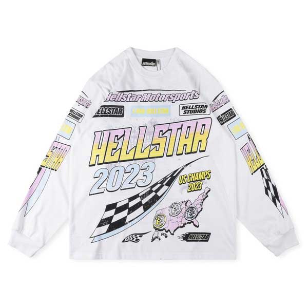 Hellstar Motorsports Designn Long Tee ヘルスター モータースポーツ