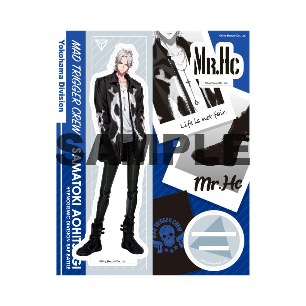 左馬刻　アクリルブロック HYPNOSISMIC -Division Rap Battle-OFFICIAL GOODS|.MAD TRIGGER CREW