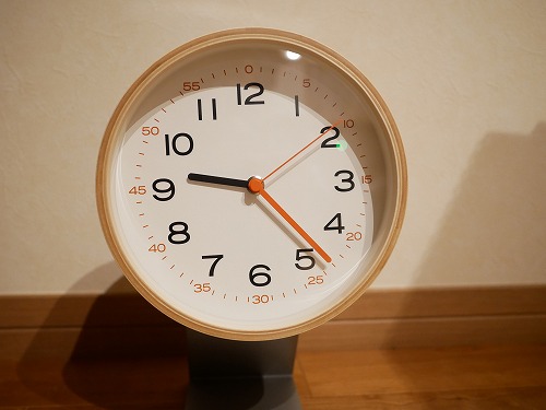 無印良品 じぶんで読める時計』レビュー！子供の時計のお勉強に