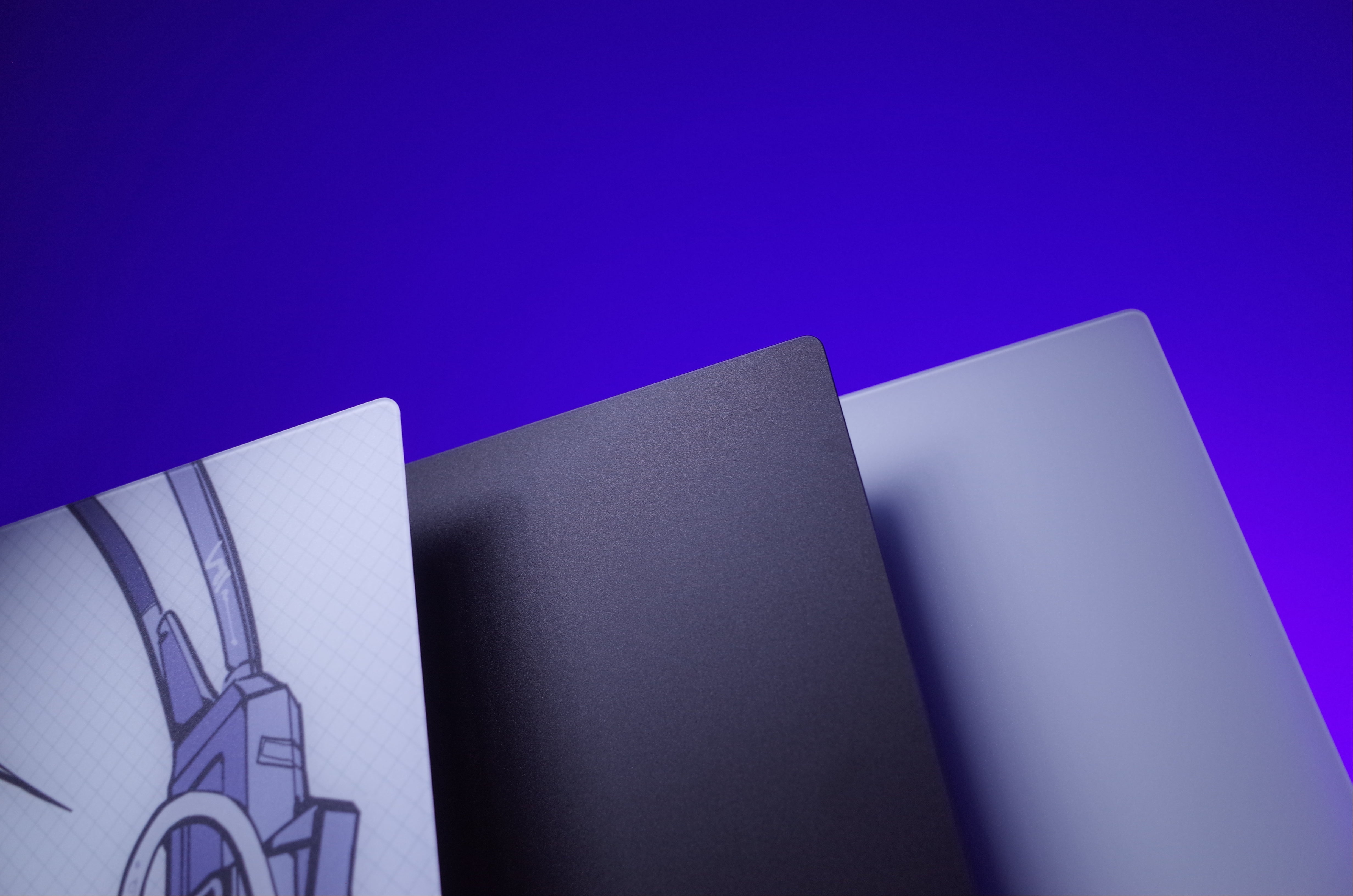 D-GLOW 氷晶 - ICE SPEED【ガラス製マウスパッド】