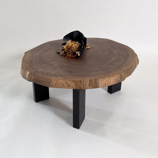 一枚板輪切り｜丸テーブル｜鬼童銘木（KIDOMEIMOKU） – 【公式】鬼童