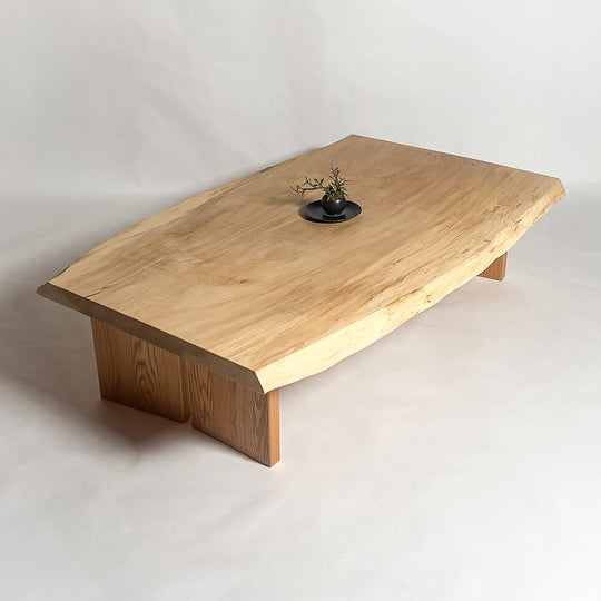 栃一枚板ローテーブル｜鬼童銘木（KIDOMEIMOKU） – 【公式】鬼童銘木