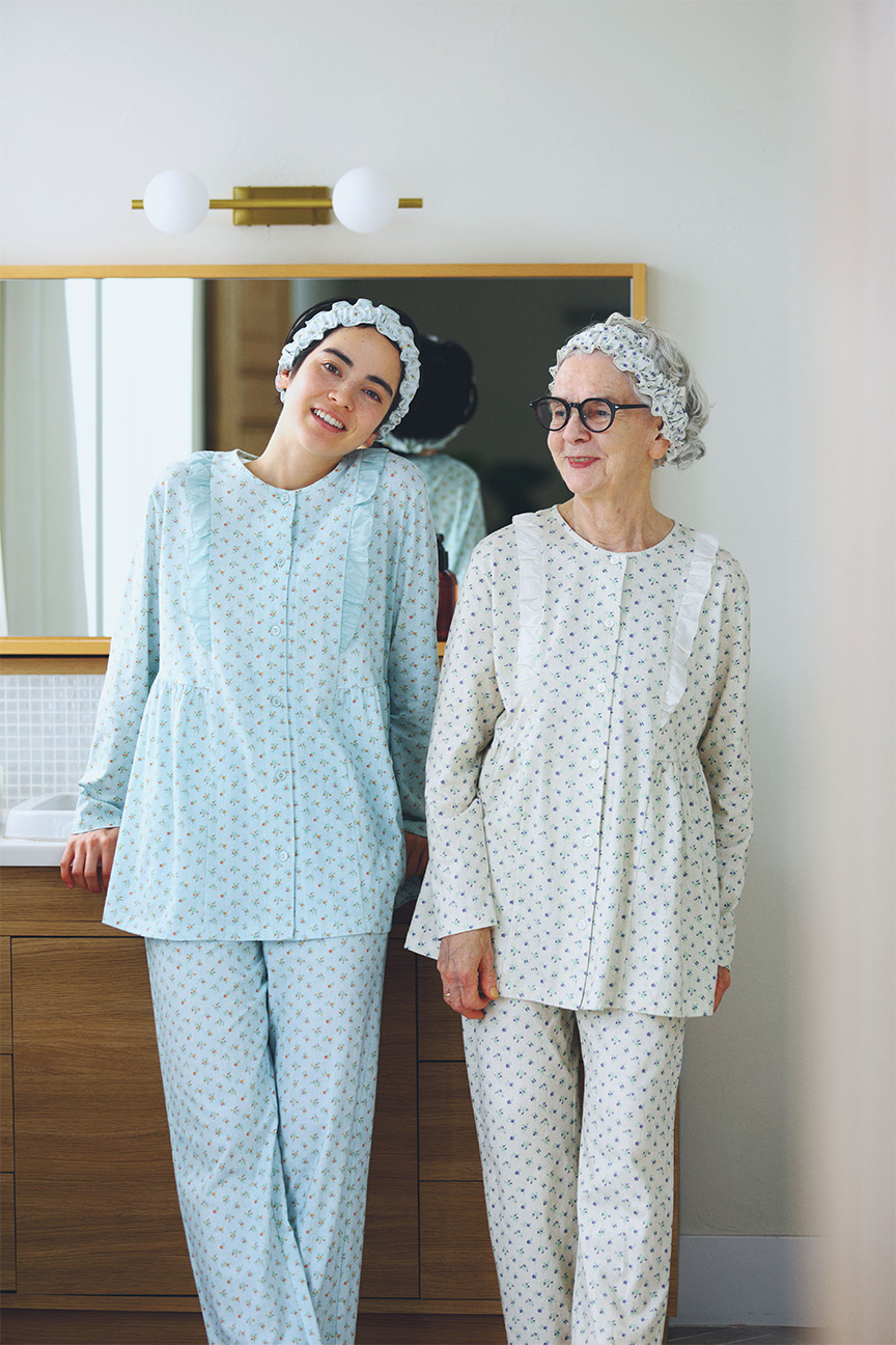 デニム柄×小花柄でおうち時間に華やぎを | KID BLUE（キッドブルー