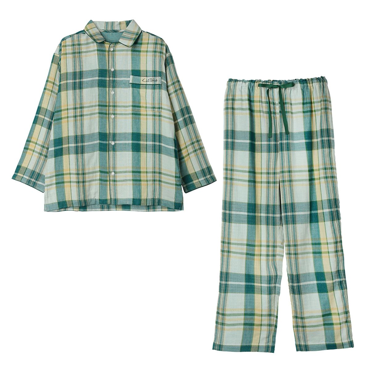 コードエンブWガーゼ[長袖パジャマ] | KID BLUE OFFICIAL ONLINE STORE