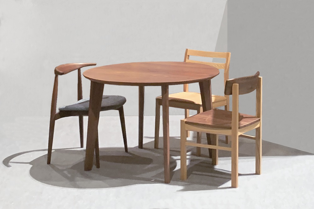 ダイニングチェア - 飛騨高山の無垢の家具工房