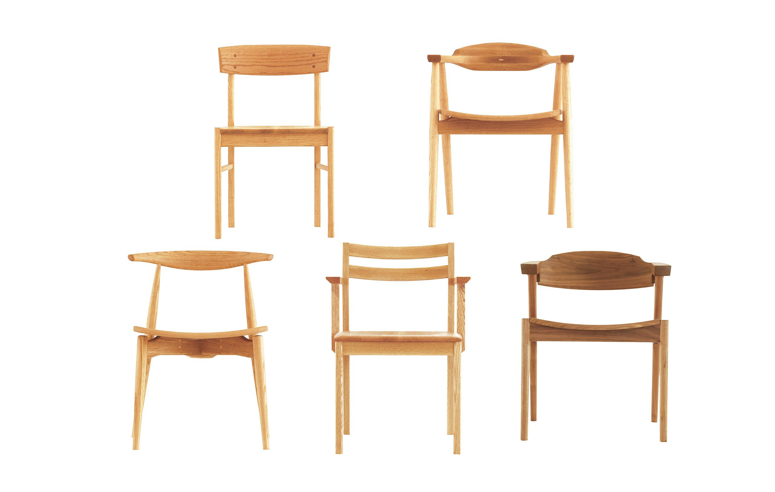 ダイニングチェア - 飛騨高山の無垢の家具工房