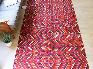 オールドキリム キリムラグ トルコ・アンテプ 270×137㎝ (No.19786