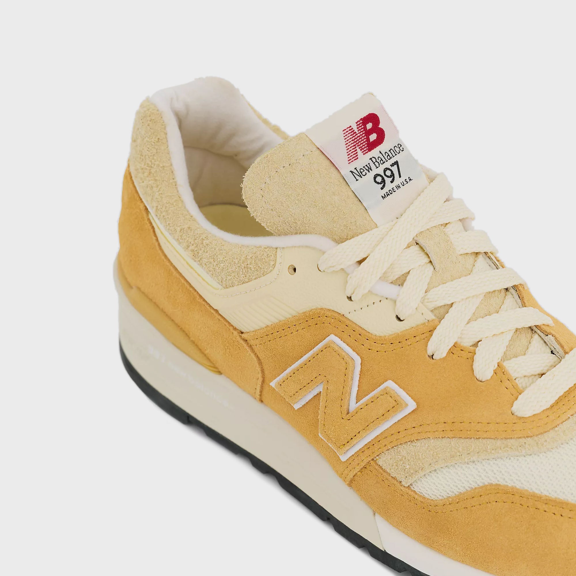 New Balance Made in USA 997 - Dried Apricot / Calcium / White – Kith