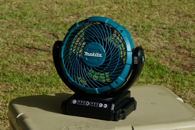 マキタ扇風機「CF102DZ」がキャンプで最強な理由（レビュー