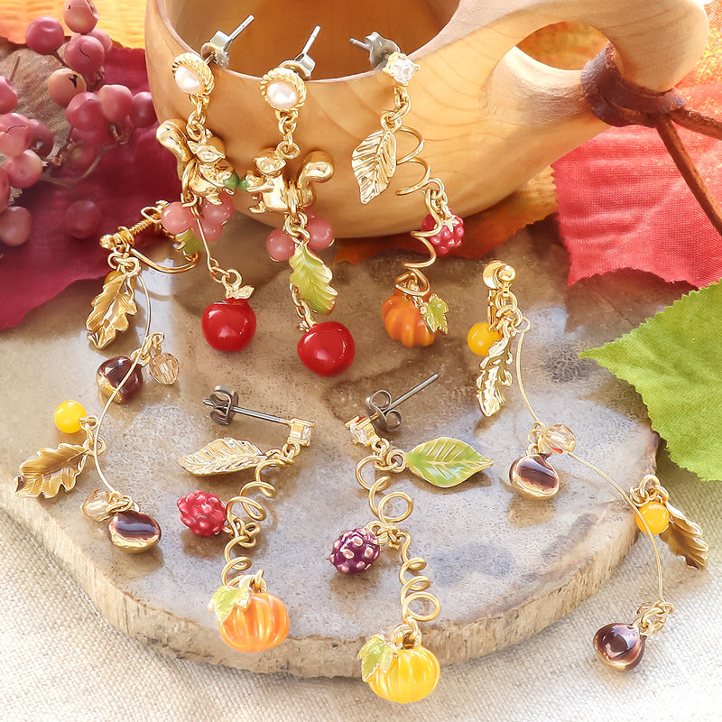 ピアス キュービックジルコニア カン付2 ゴールド – 貴和製作所