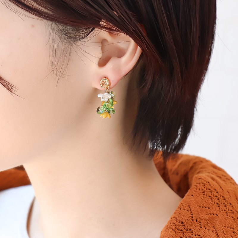 ポストピアス 石座付 ラウンド ロジウムカラー – 貴和製作所オンライン