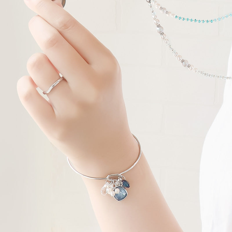 レシピNo.KR1239 貴和クリスタルのマルチカラーブレスレット2種 – 貴和