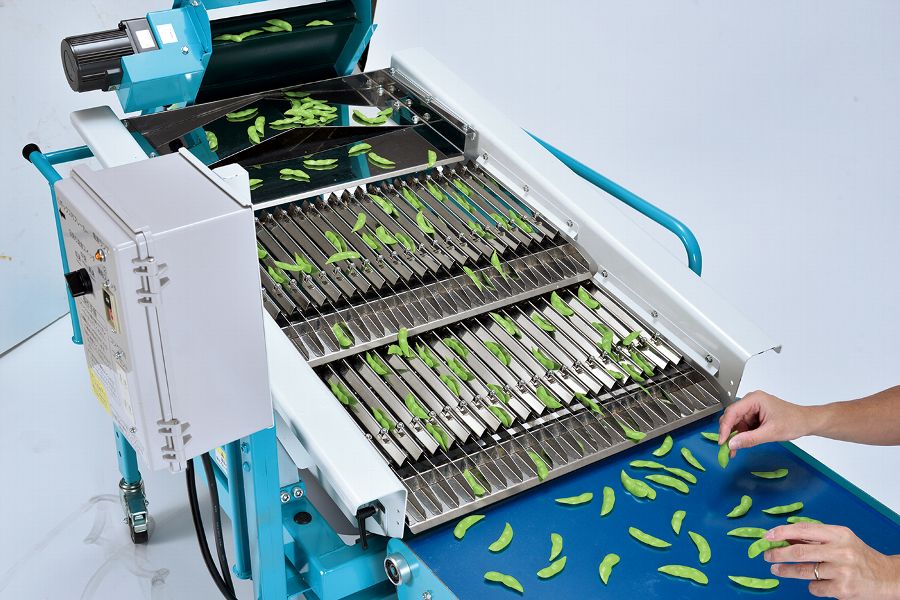 製品情報｜枝豆収穫、人工交配、柿皮むき機器の製造メーカー｜株式会社