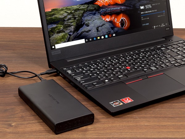 ThinkPad E595 レビュー：安くてもスタイリッシュでキーボードが使い