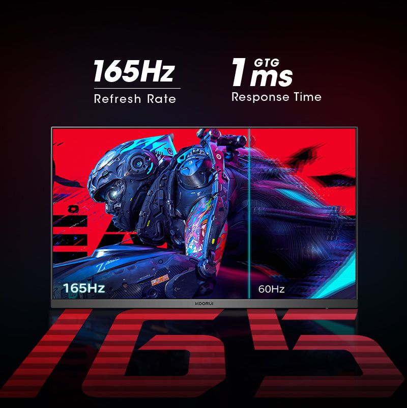 Koorui 24 Inch FHD 165Hz IPS Gaming Monitor with Adaptive Sync