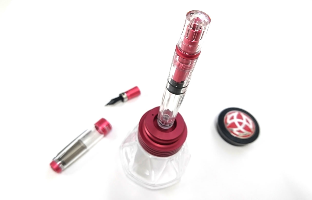 ツイスビー ダイヤモンド580AL R 万年筆「Punch Pink(パンチピンク