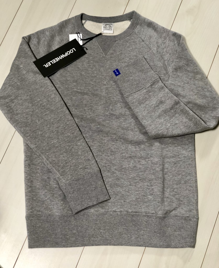 ループウィラーのスウェット（LW250）を購入！定番グレーで鉄板コーデ