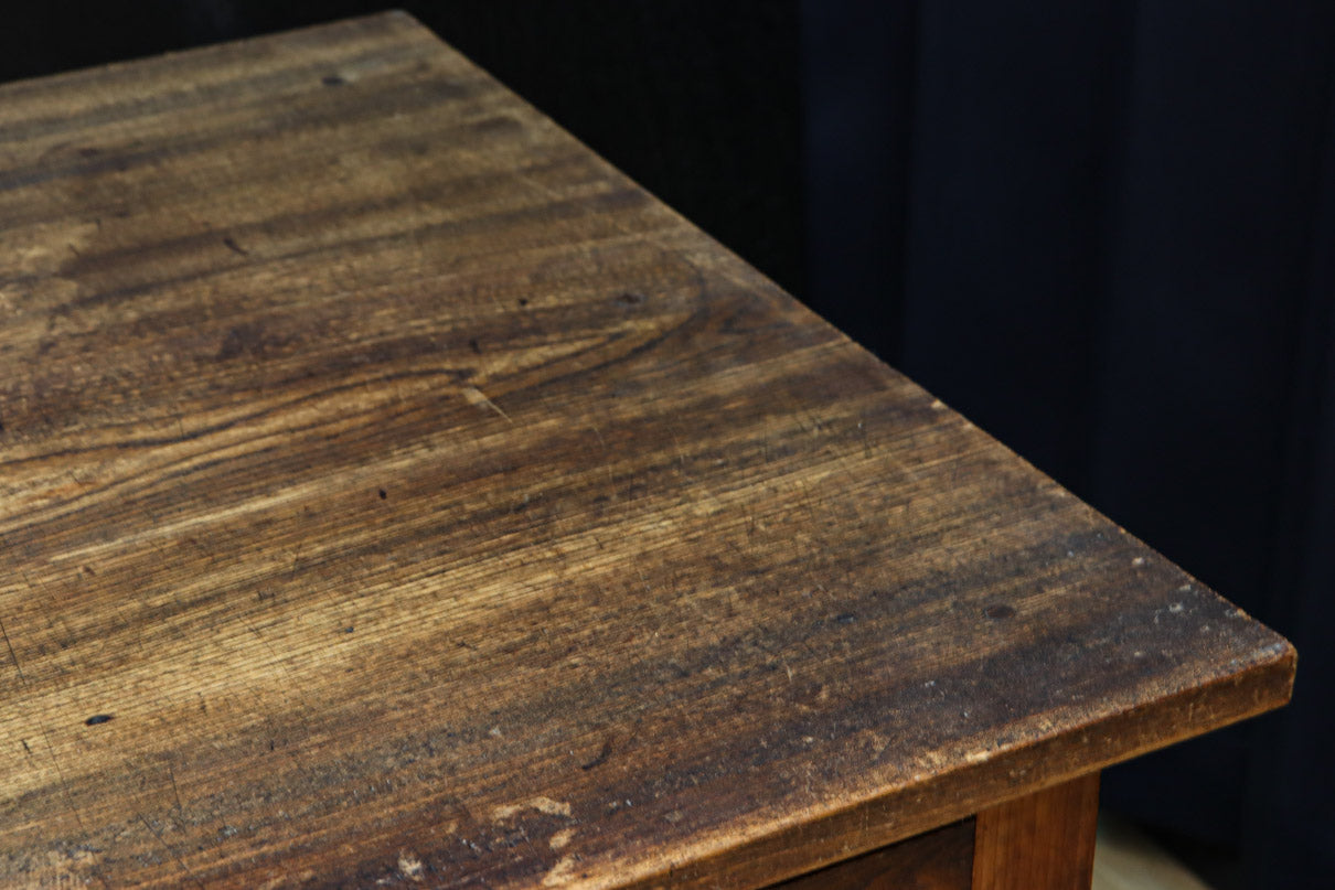 レトロ感溢れる使い込まれたデスク BB2175 – 古福庵 [ KOFUKUAN