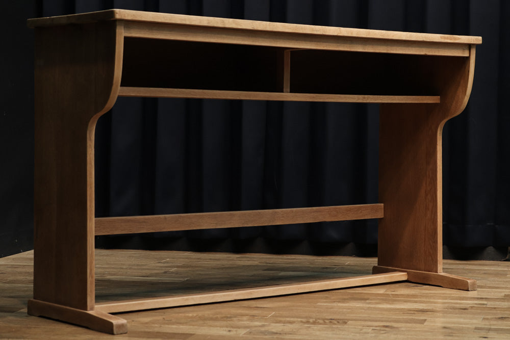 パソコン作業にも最適なオークのレトロデスク Ba9700 – 古福庵