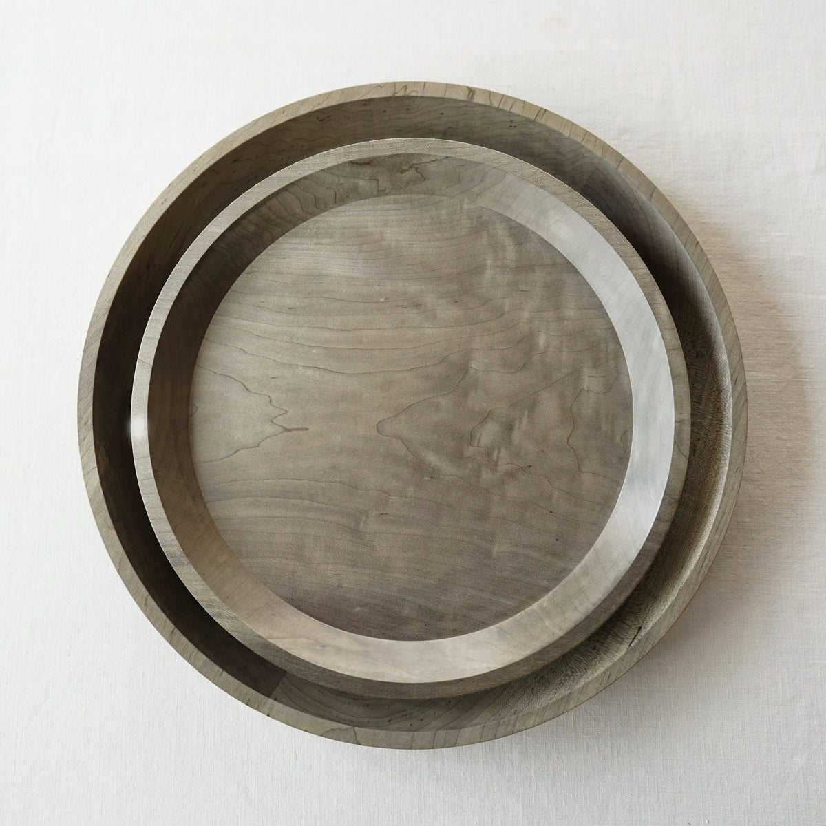 丸トレイ カエデ草木染 IFUJI – KOHORO