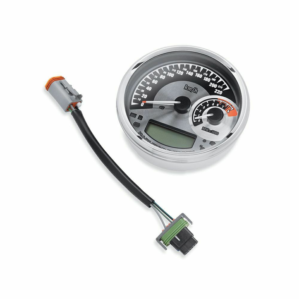 74775-11C】ハーレー純正 アナログスピードメーター＆タコメーター／5