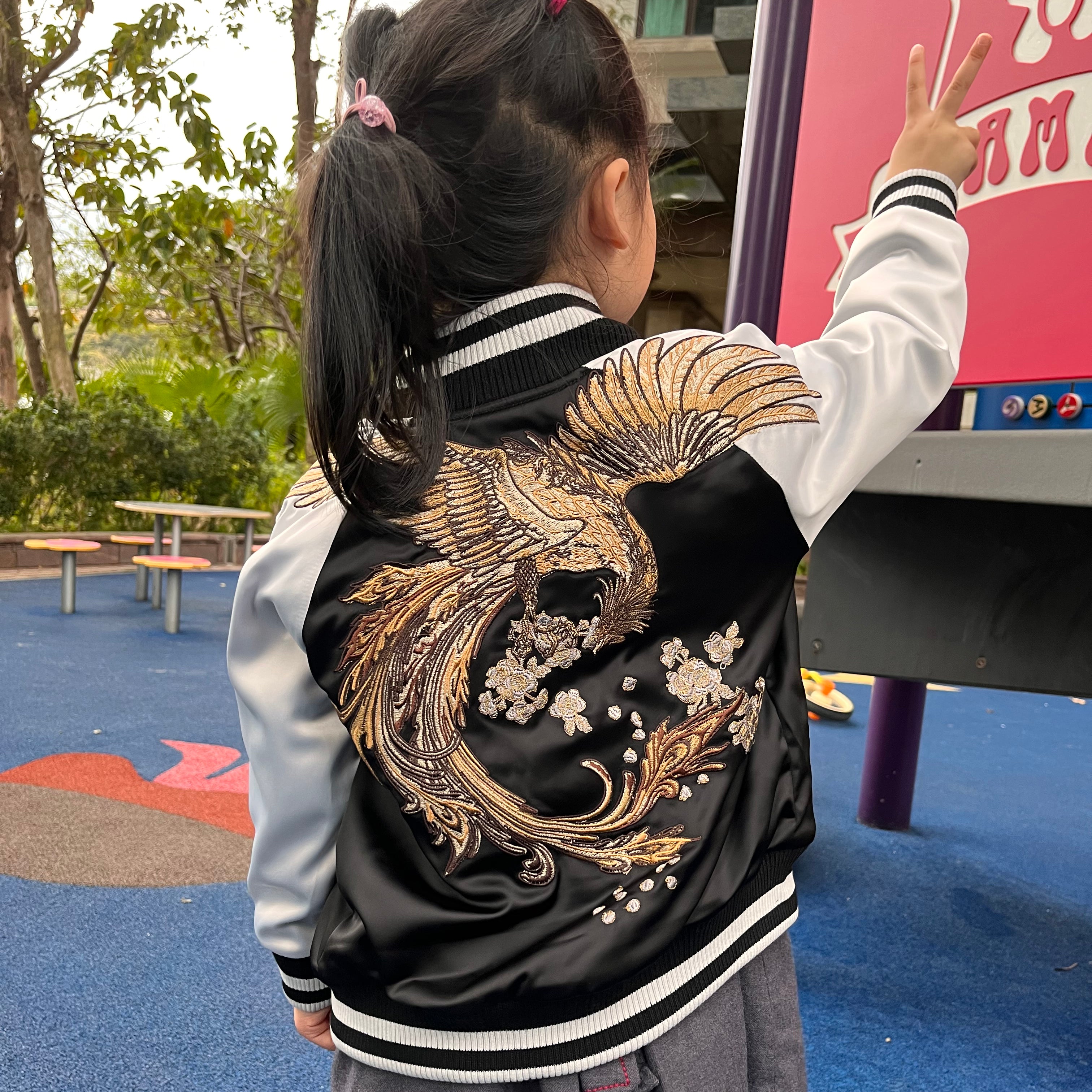 Phoenix Sukajan Souvenir Jacket for Kids – Koisea