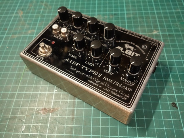 ALBIT A1BP TYPE II(フットスイッチ交換)」: こいち時間 -koichizikan-