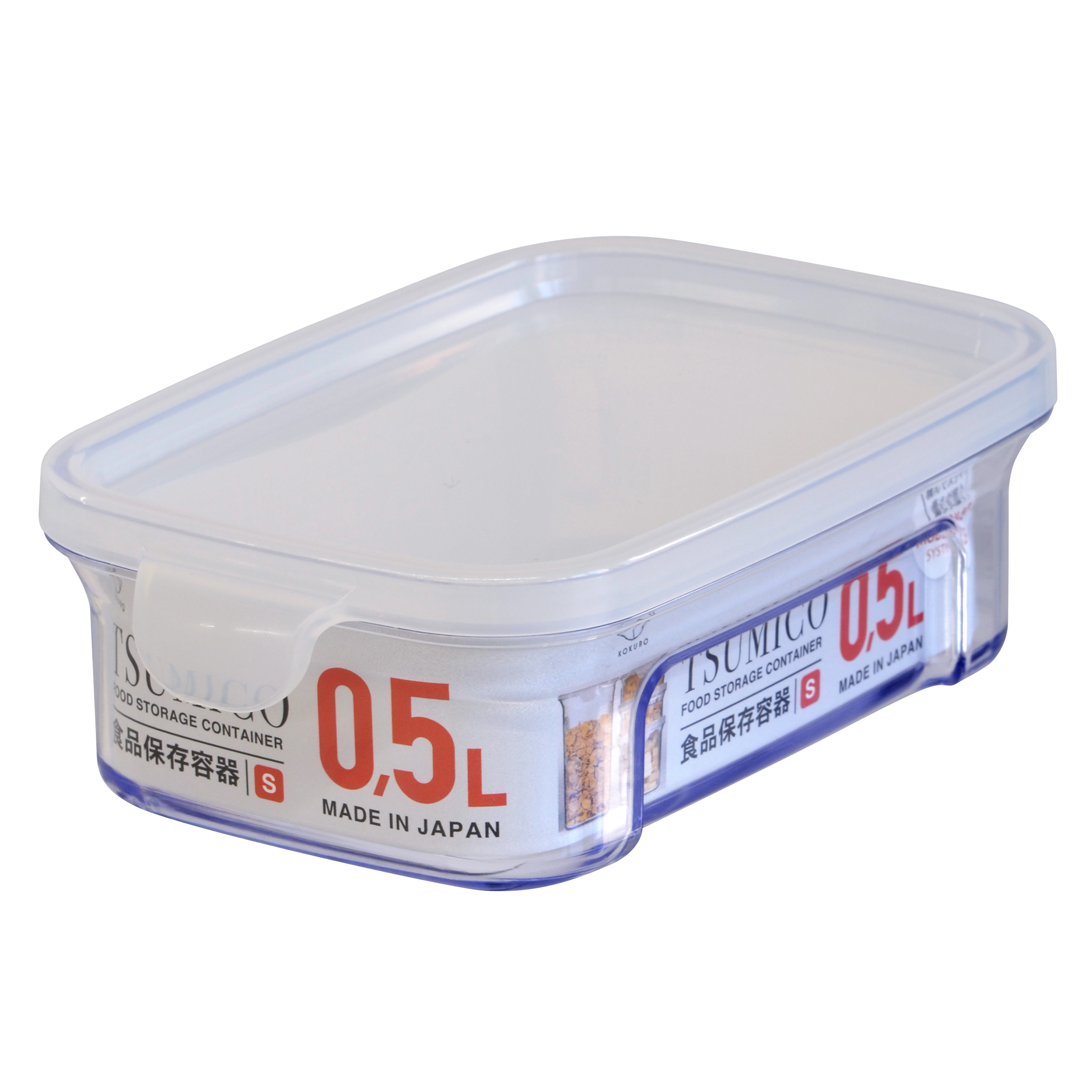TSUMICO食品保存容器 S（クリア） | 商品情報 | KOKUBO 小久保工業所
