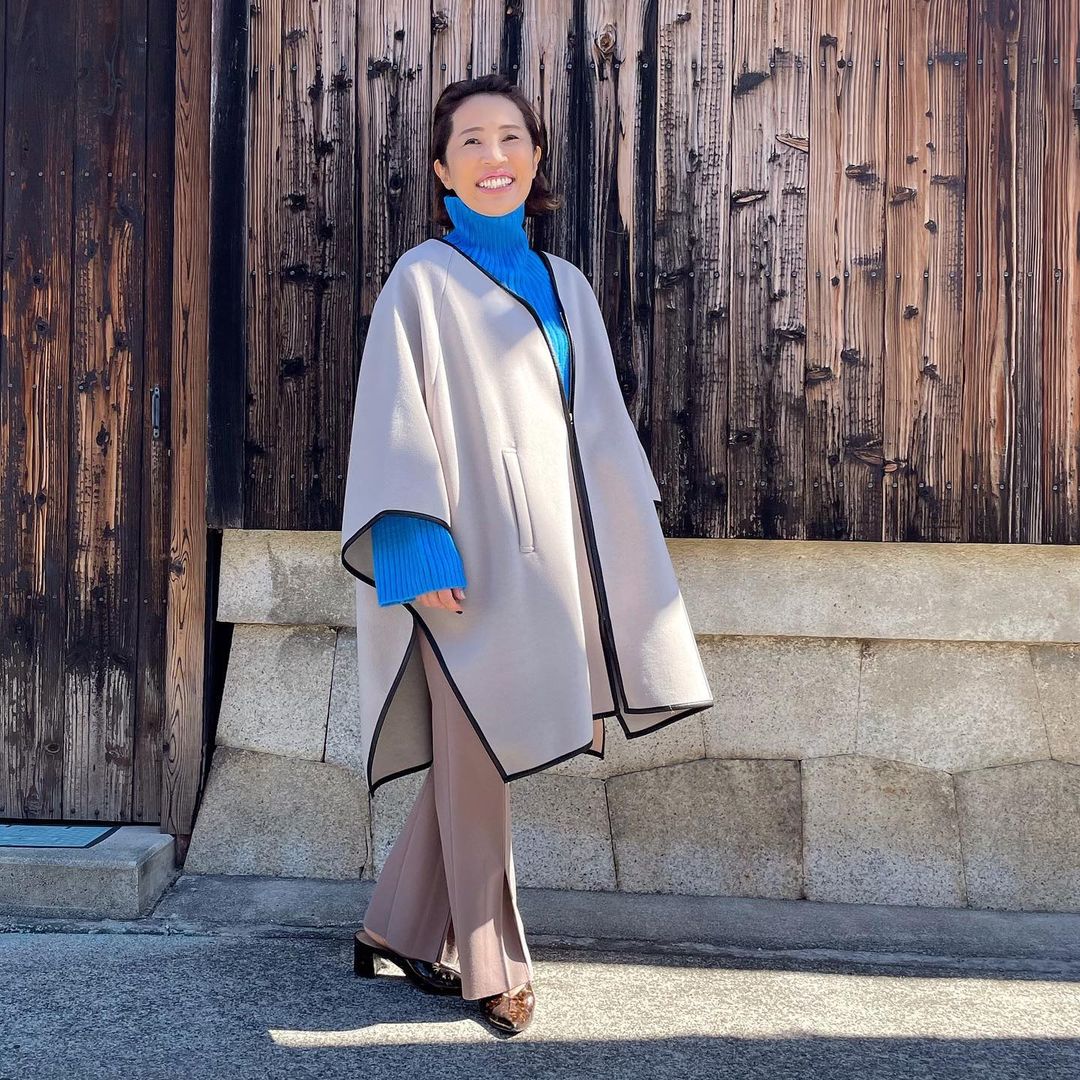 PASSIONE】パイピングがカッコいい、ポンチョコートが登場！ | kokochi