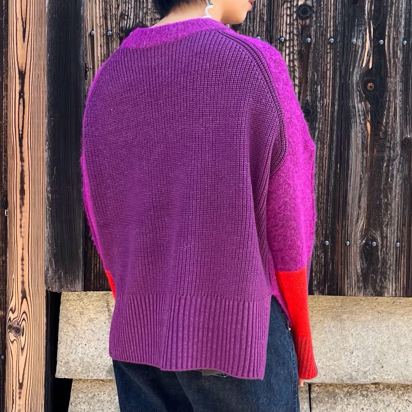 EN'DAY】カラフルなバイカラーニットの紹介 | kokochi(ここち)滋賀県