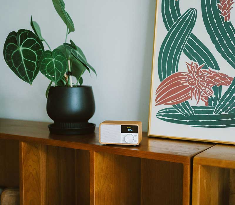 Sangean WR-305 OLEDディスプレイ搭載FMラジオ・Bluetoothスピーカー