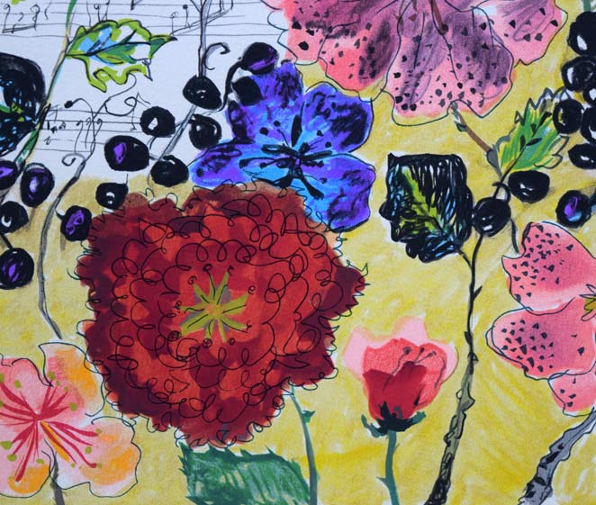 フジ子ヘミング「スエーデンの歌」シルクスクリーン版画 絵画買取