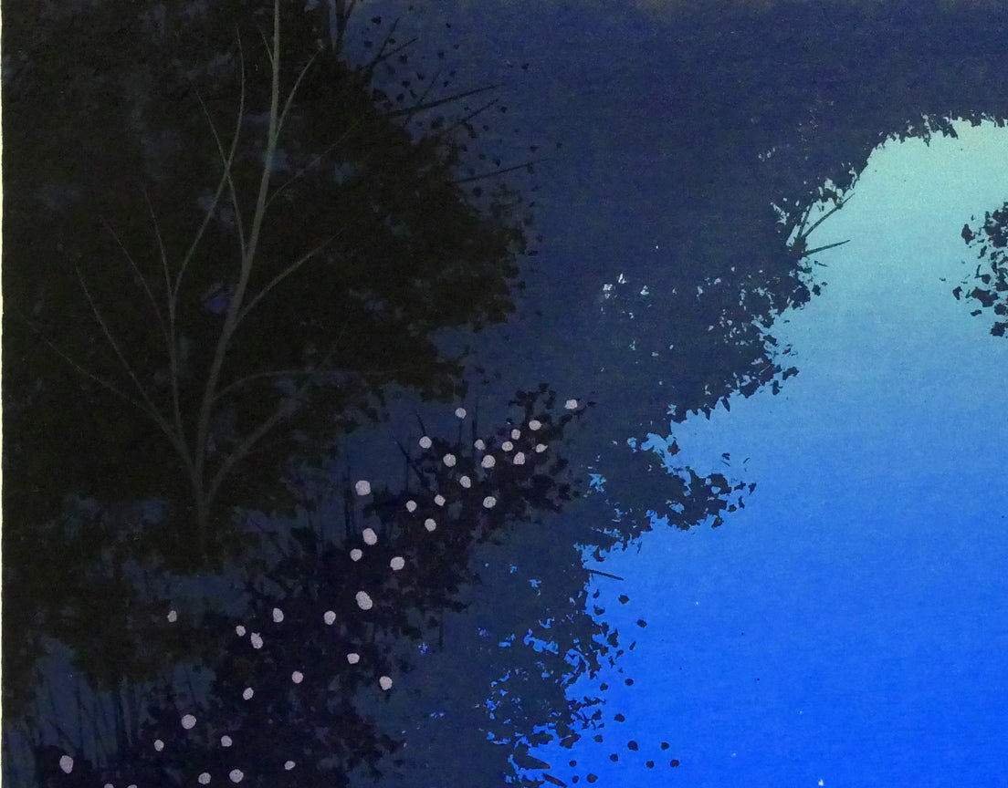 千住博「水」リトグラフ 絵画買取・販売の小竹美術