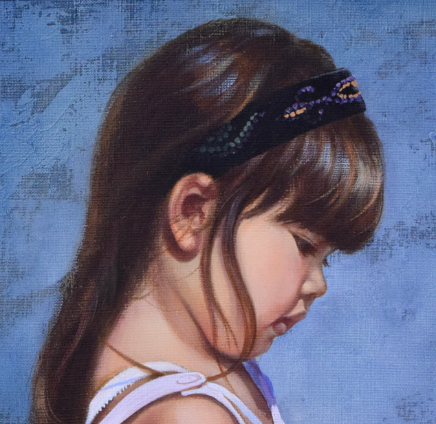 藤岡心象「サビタの頃」油絵・F10号 絵画買取・販売の小竹美術