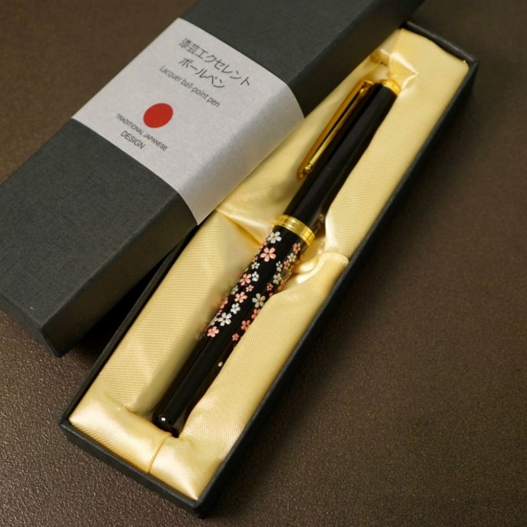 山中 漆芸エクセレントボールペン 桜 – 漆器 高翆
