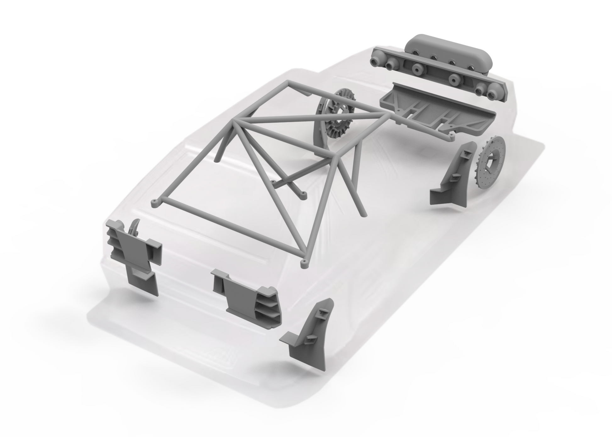 Delta integrale detail parts set – Knight Customs