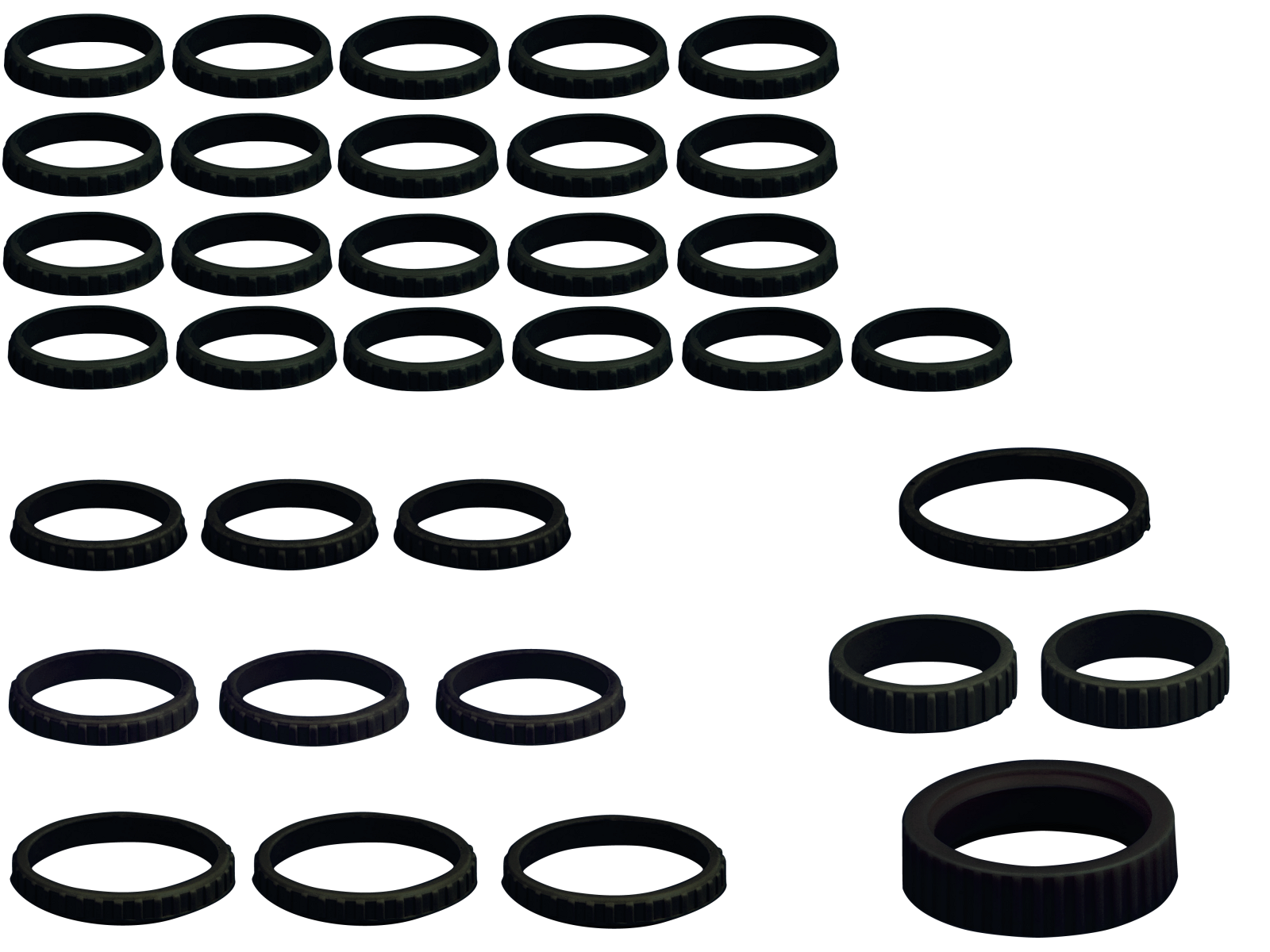 ネプロス 9.5sq.ソケットレンチセット用ゴムリングセット | KTC