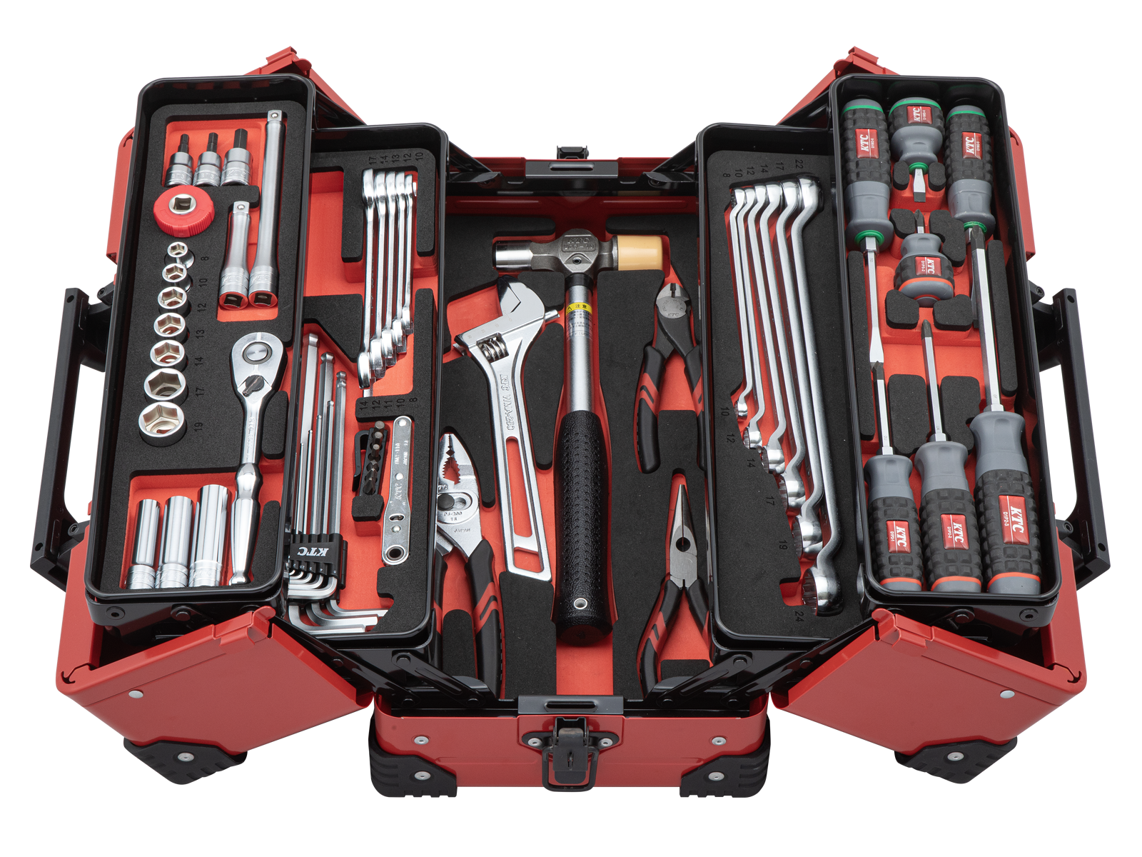 2025SKセール限定品】9.5sq.両開きメタルケースセット[56点] | KTC