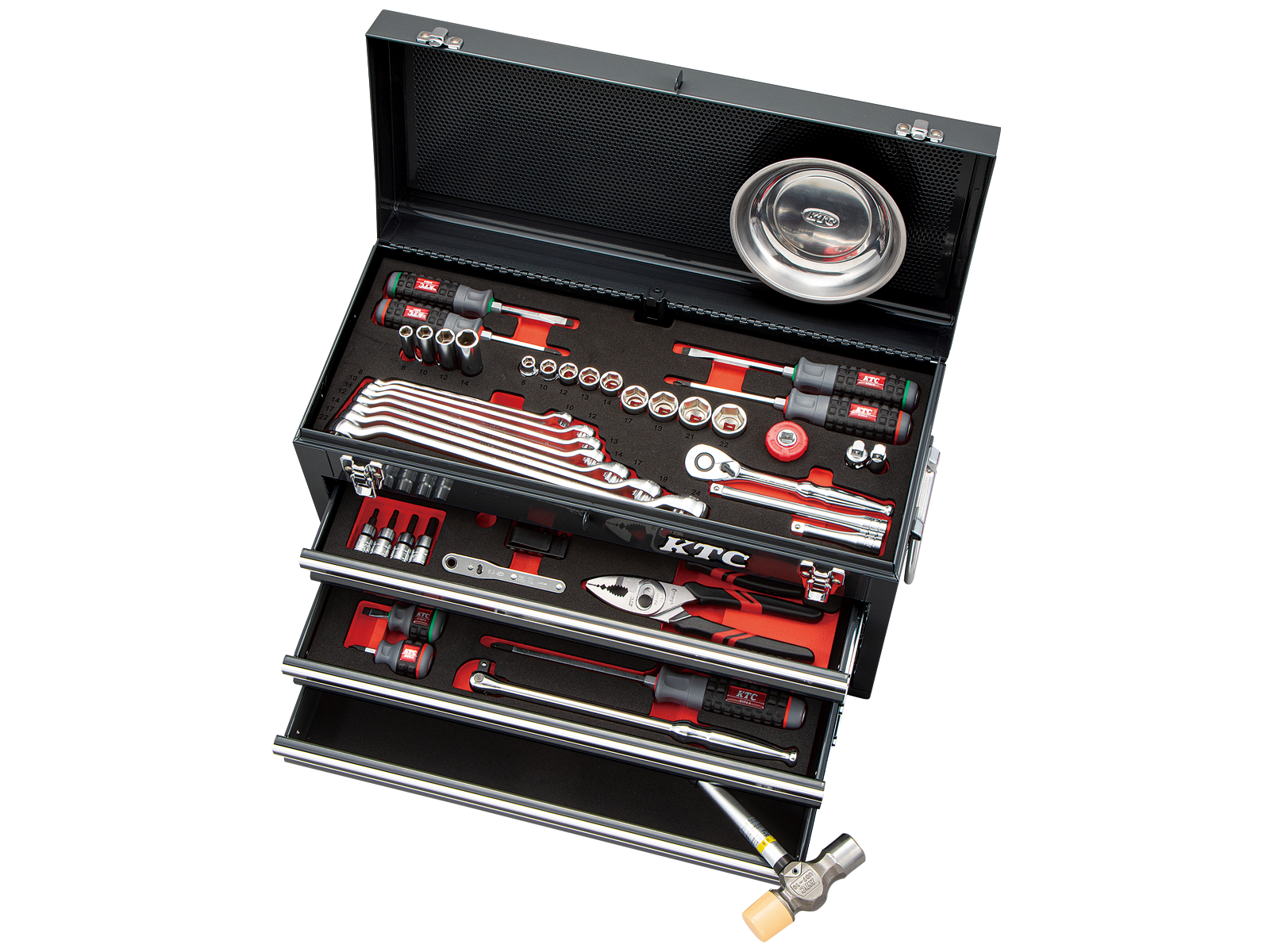 2022SKセール限定品】9.5sq.工具セット（チェスト）［67点］ | KTC