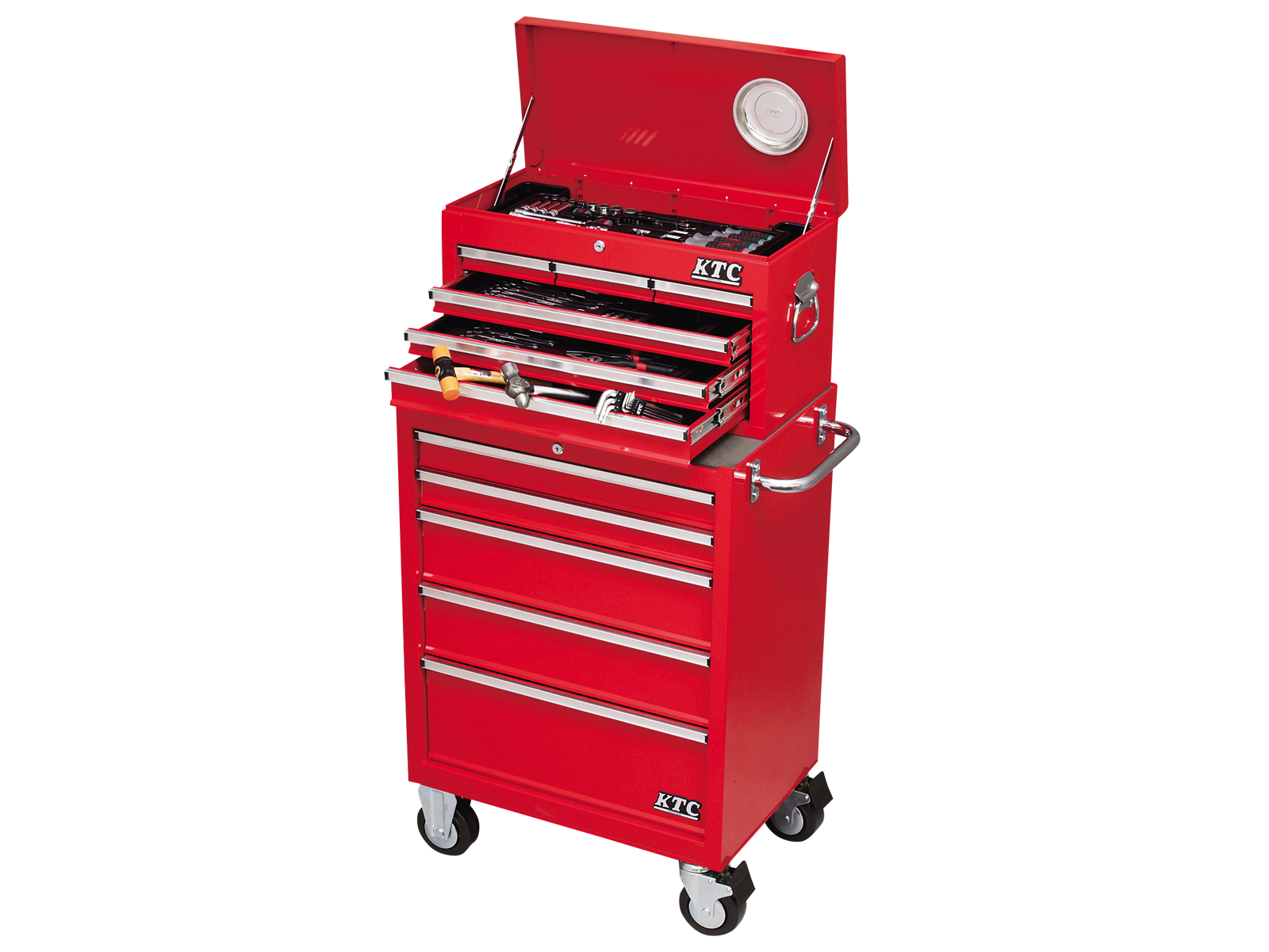 9.5sq.工具セット（チェスト＋ローラーキャビネットタイプ）[68点