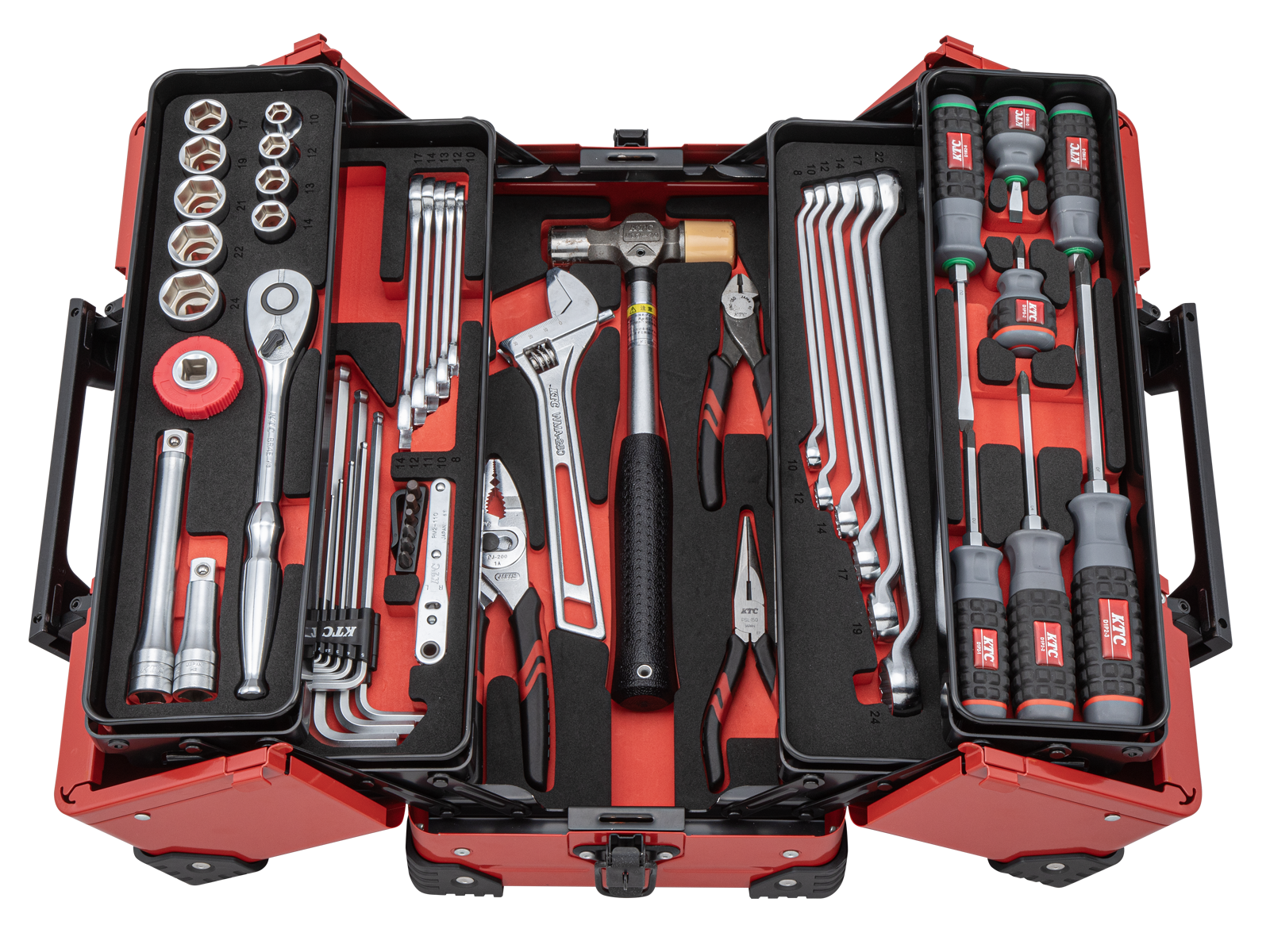 2026SKセール限定品】12.7sq.両開きメタルケースセット[52点] | KTC