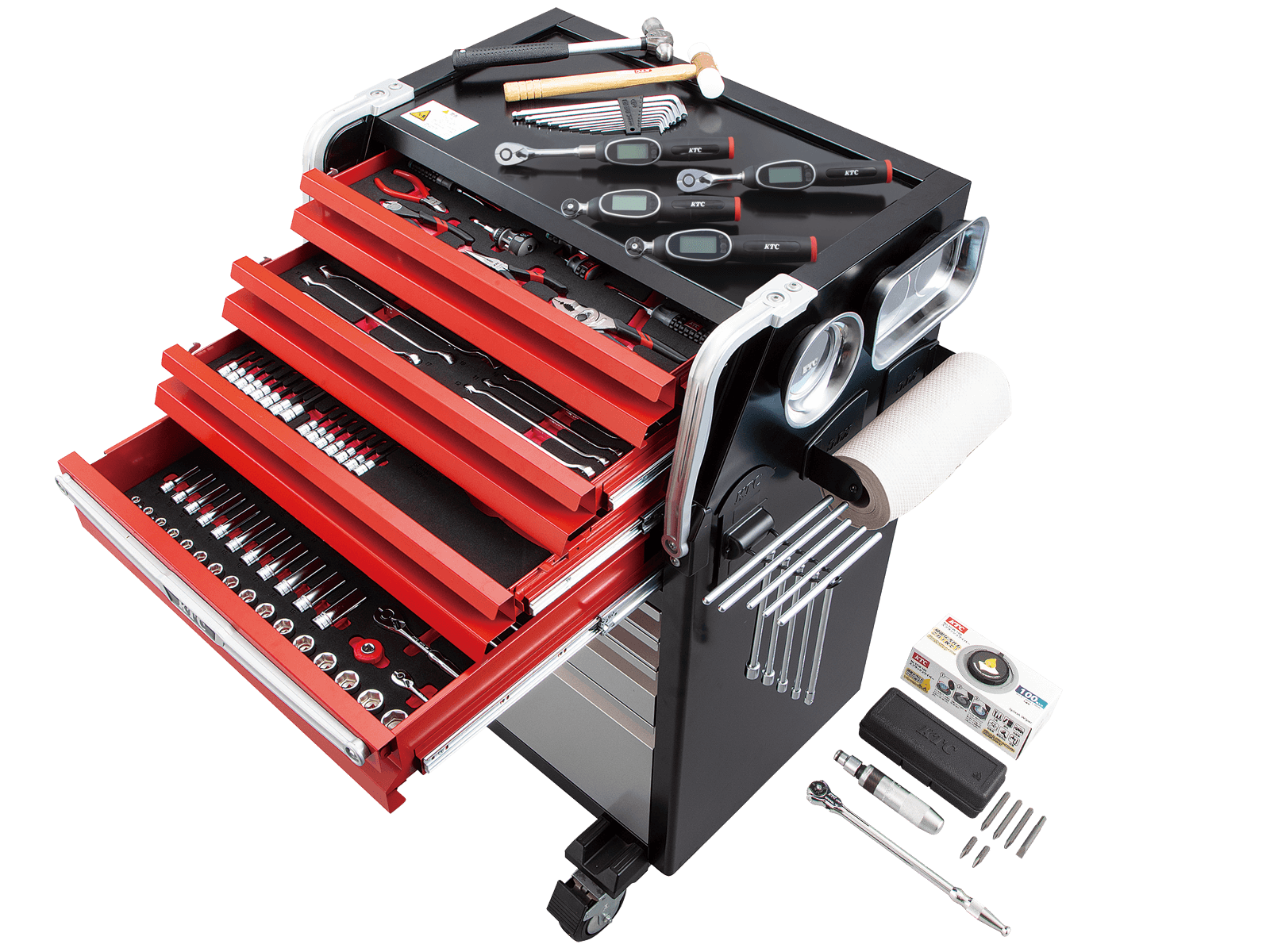 工具セット（ローラーキャビネットタイプ）［233点］ | KTCツール