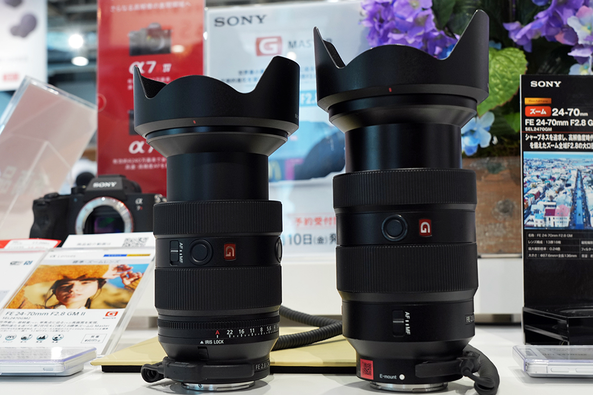 GMaster 標準ズームレンズ FE 24-70mm F2.8 GM II「SEL2470GM2」を
