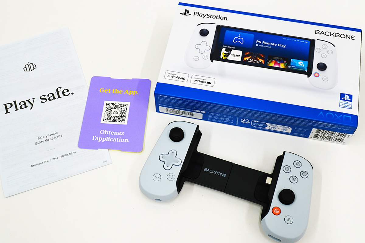 PlayStation公式ライセンスを取得したスマホ用コントローラー