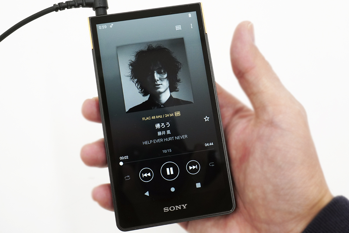 ハイエンドストリーミングウォークマン「NW-ZX707」が発売以来はじめて